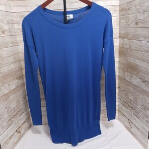 Old Navy Women's Sweater Dress Sz S Bright Blue color